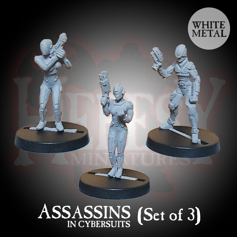 Assassins (Set of 3) [METAL]