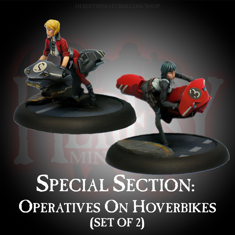 Special Operatives On Hoverbikes (Set of 2)  Special Operatives On Hoverbikes (Set of 2)