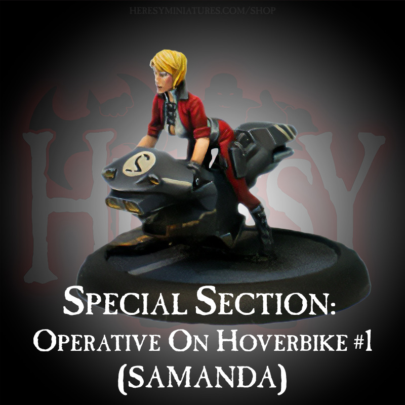 Operative On Hoverbike (SAMANDA) Operative On Hoverbike (SAMANDA)