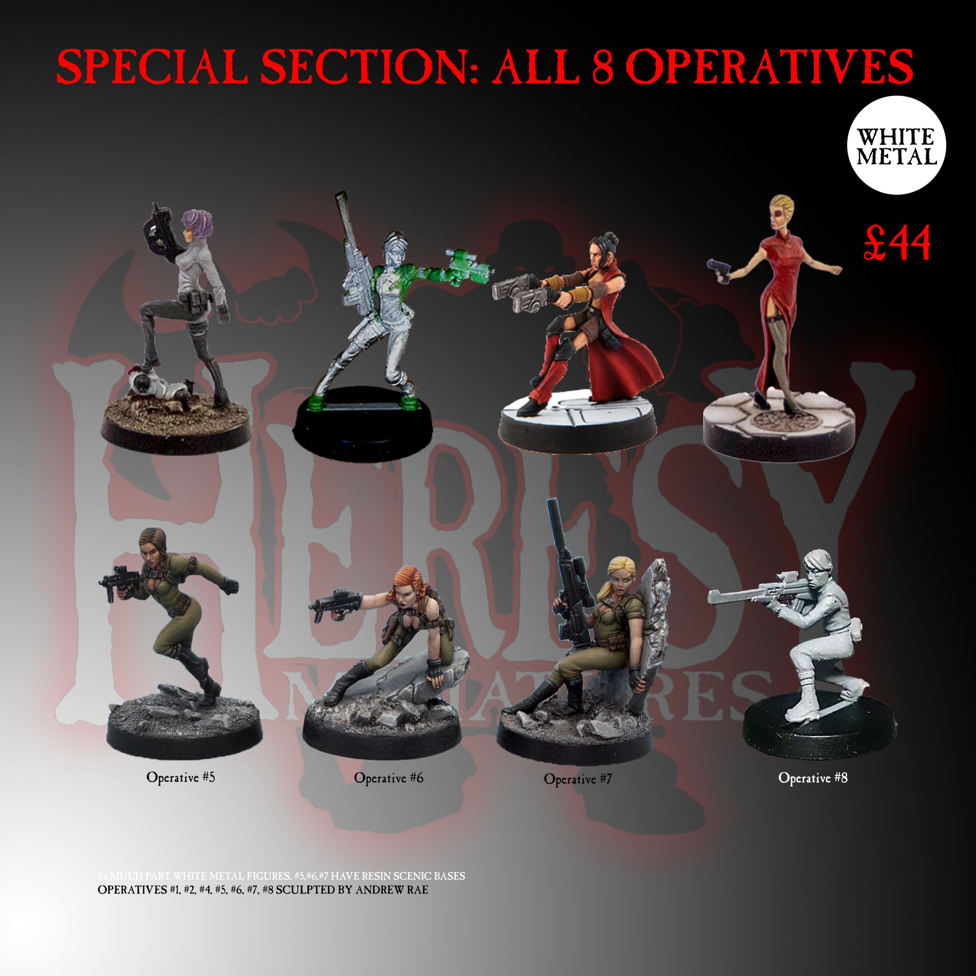 Special Section: Operatives (Full Set Of 8 Figures)  Special Section: Operatives (Full Set Of 8 Figures)