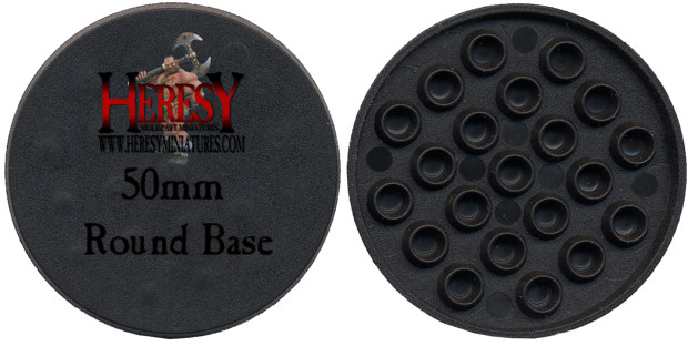 50mm Round Bases x 5 50mm Round Bases x 5