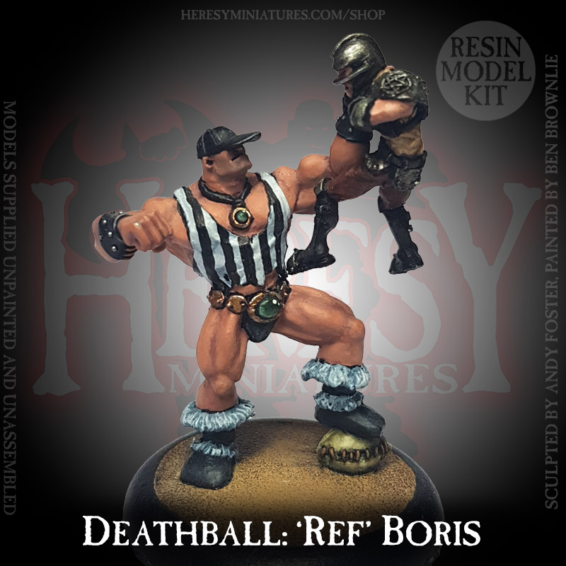 DEATHBALL 'REF' BORIS (II) - NOW IN RESIN