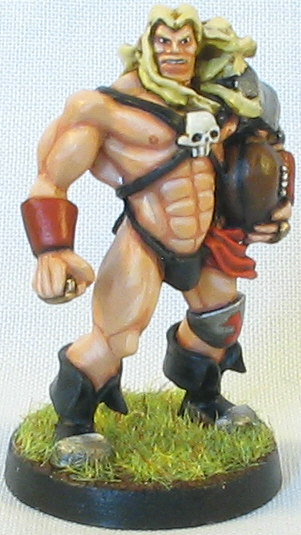 Deathball Mullet The Barbarian METAL VERSION