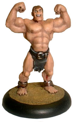 Deathball Marr The Mighty, Barbarian (Slave) METAL VERSION  Deathball Marr The Mighty, Barbarian (Slave) METAL VERSION