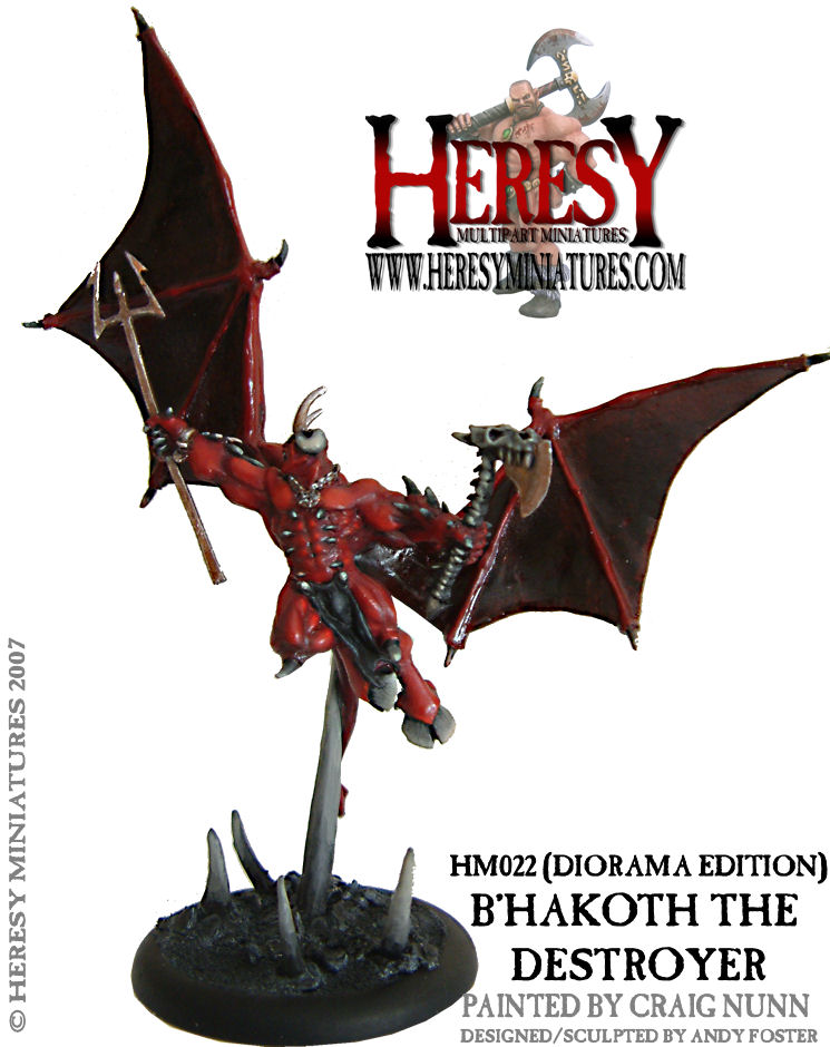 B'Hakoth the Destroyer, Diorama Version B'Hakoth the Destroyer, Diorama Version