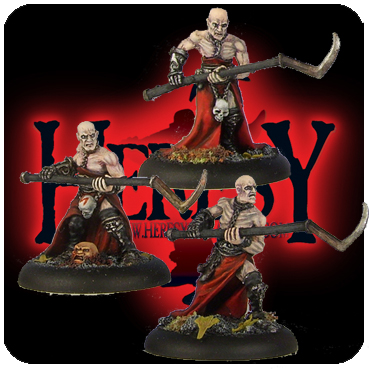 Dark Brethren Cultist Tunnel Guard (Pack of 3) Dark Brethren Cultist Tunnel Guard (Pack of 3)