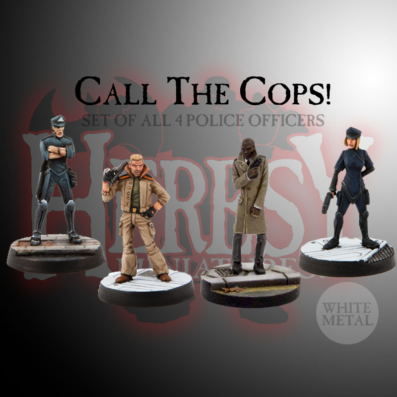 Call The Cops! (Set of 4 Figures)