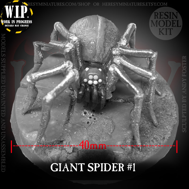Giant Spider Production Version [RESIN} Giant Spider Production Version [RESIN}