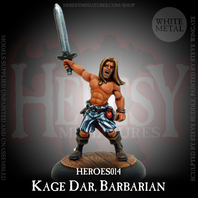 Kage Dar, Barbarian Kage Dar, Barbarian