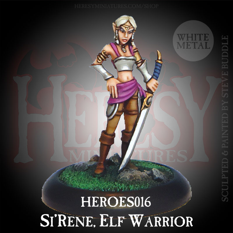 Female Elf Warrior - Si'Rene Female Elf Warrior - Si'Rene