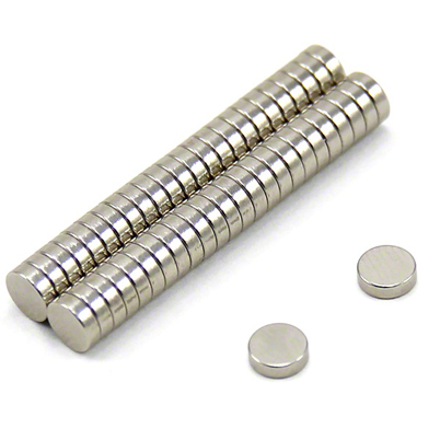 N42 Neodymium Circular Disc Magnets: 5mm x 1.5mm (Pack of 10)