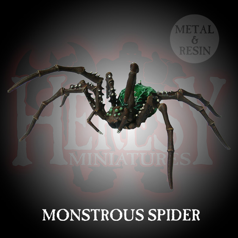 Monstrous Spider - ALL METAL VERSION - Limited Casting Run