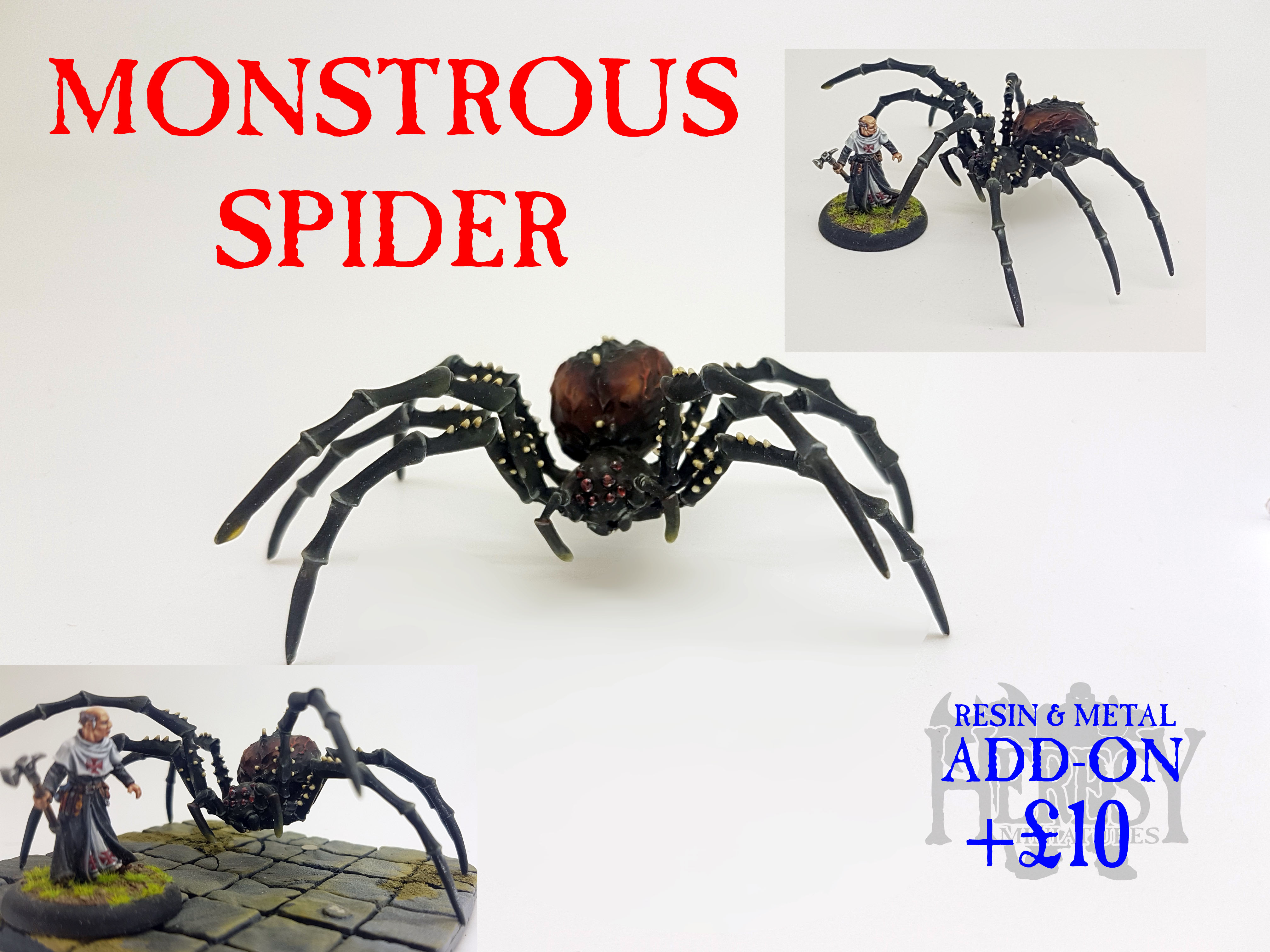 Kickstarter Add-On: Monstrous Spider LIMITED