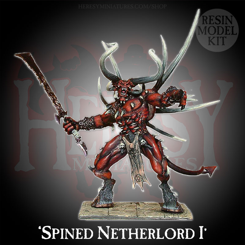 The NetherLord (Mk 1) (SPINED) - Resin - SUPER LIMITED The NetherLord (Mk 1) (SPINED) - Resin - SUPER LIMITED