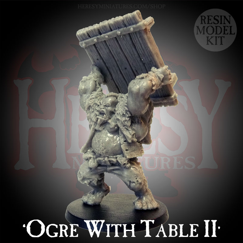 (RESIN) OGRE WITH TABLE (2016) (RESIN) OGRE WITH TABLE (2016)