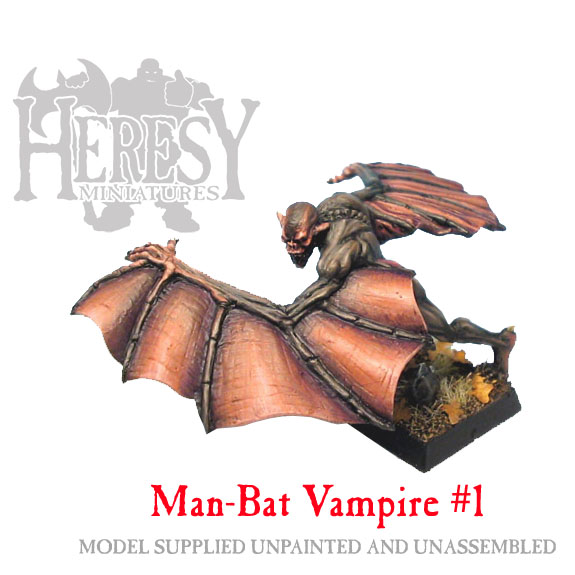 RESIN Man-Bat Vampire #01 RESIN Man-Bat Vampire #01