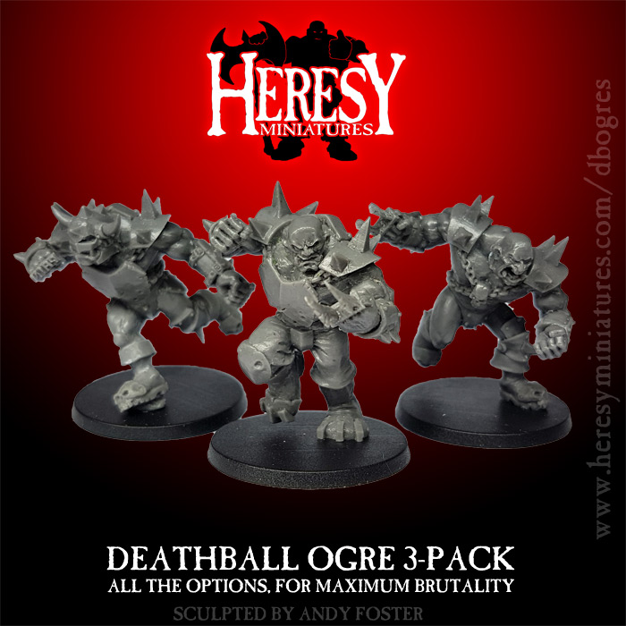 3 Pack: Deathball Ogres 3 Pack: Deathball Ogres