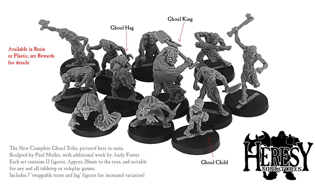 Siocast Plastic Ghoul Tribe (12 Figures) Siocast Plastic Ghoul Tribe (12 Figures)