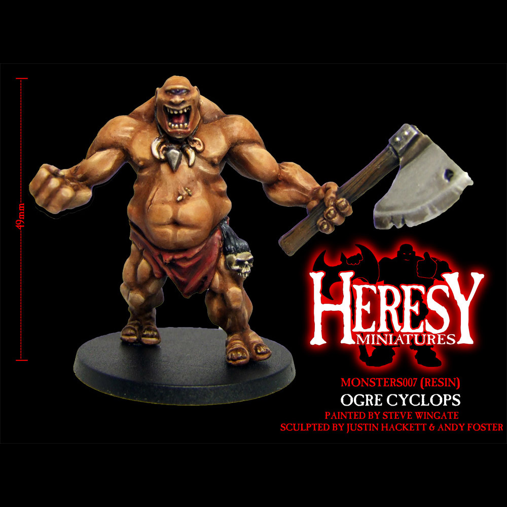 (RESIN) OGRE CYCLOPS (RESIN) OGRE CYCLOPS