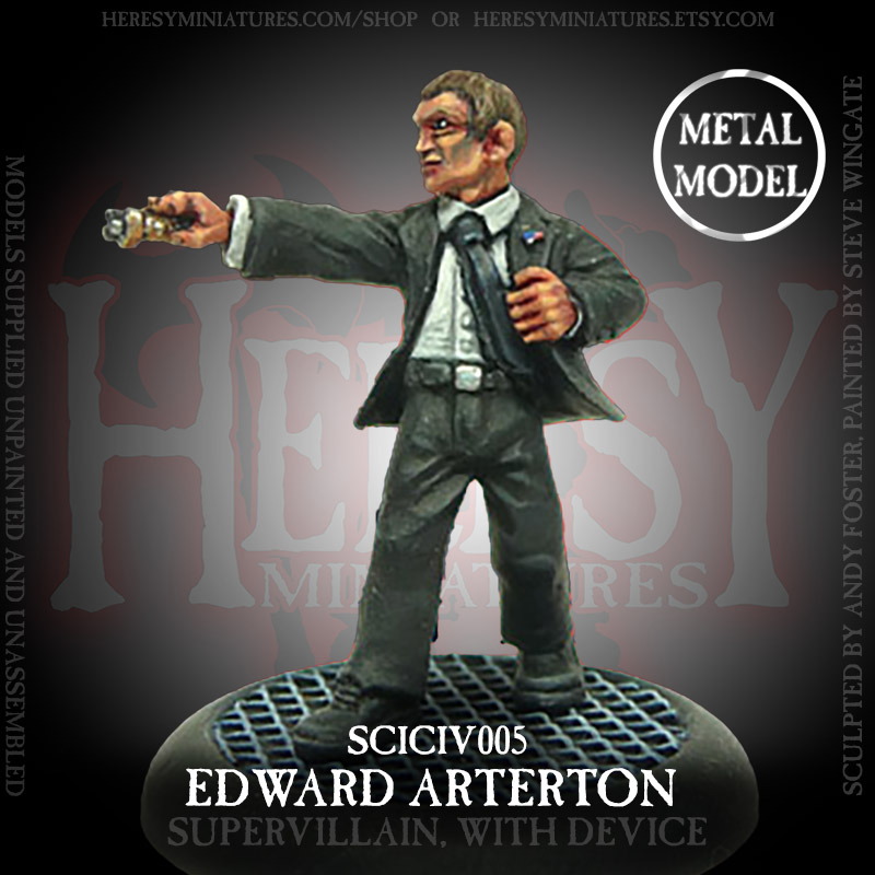 Edward Arterton, Supervillain Edward Arterton, Supervillain