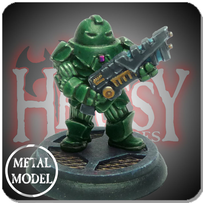 Sharclon Trooper with Destructor Rifle Sharclon Trooper with Destructor Rifle