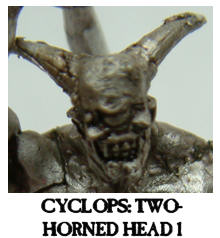 Spare Heads - Cyclops heads 2
