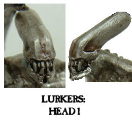 Spare Heads - Lurker heads 1  Spare Heads - Lurker heads 1