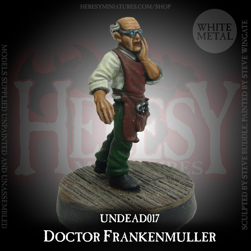 Dr Frankenmuller, Mad Scientist Dr Frankenmuller, Mad Scientist