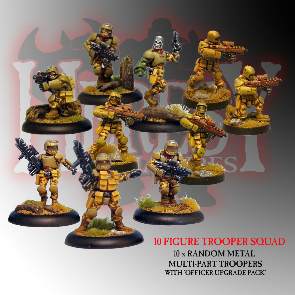 Troopers 10 Man Squad [METAL]