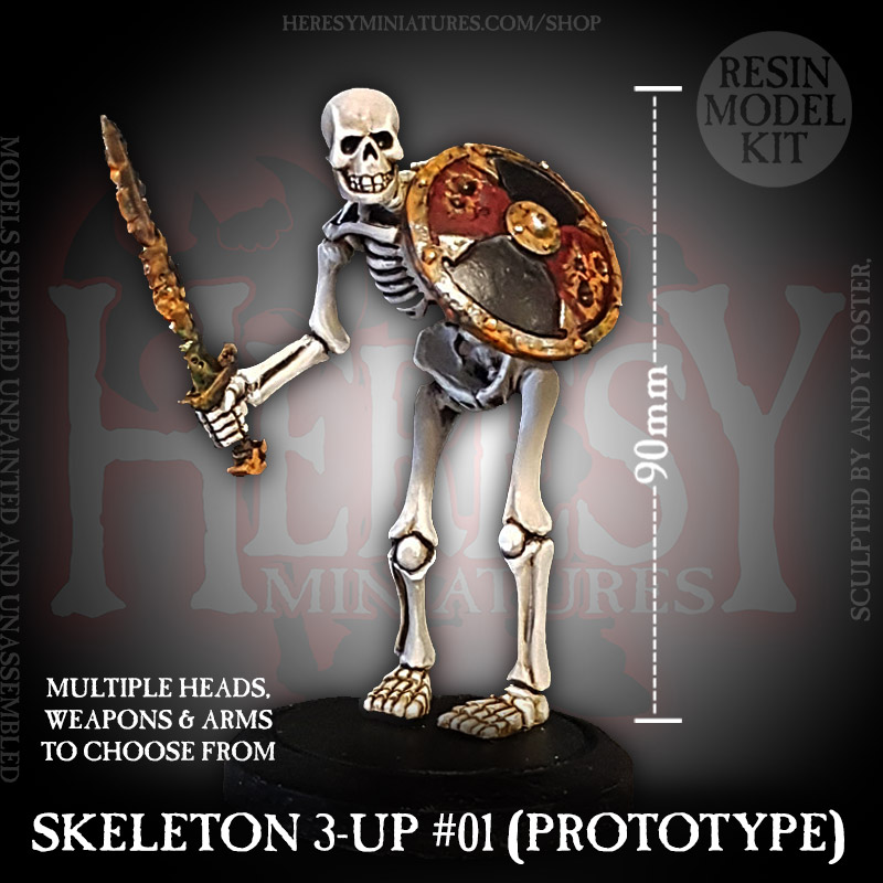 Skeleton 3-UP Model #01 (Limited Availability) Skeleton 3-UP Model #01 (Limited Availability)