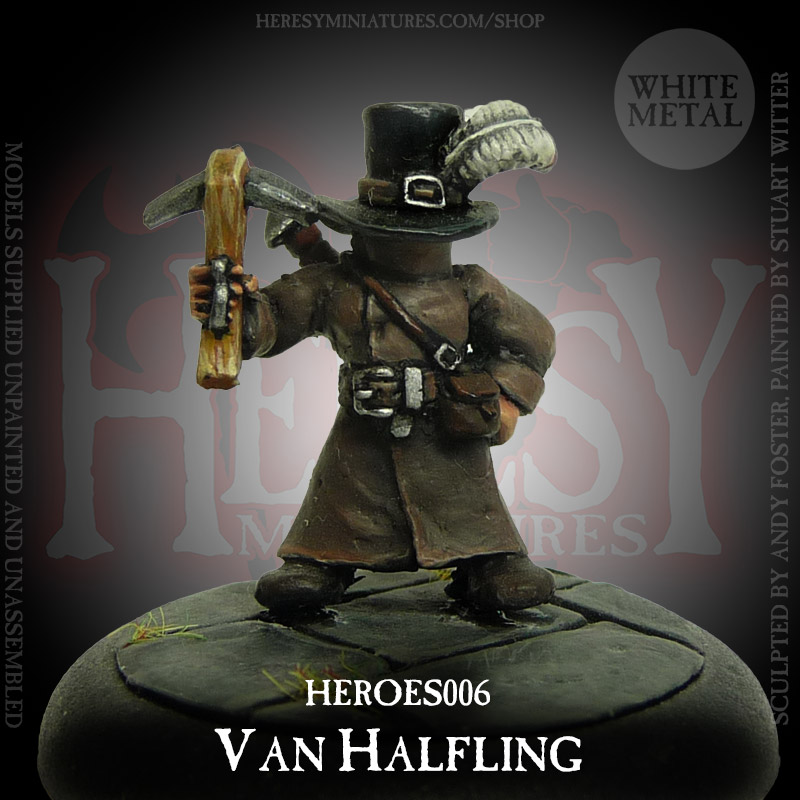 Van Halfling, Witch Hunter/Bounty Hunter/Assassin [METAL]