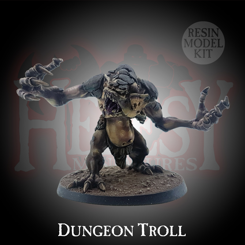 (RESIN) DUNGEON TROLL #1