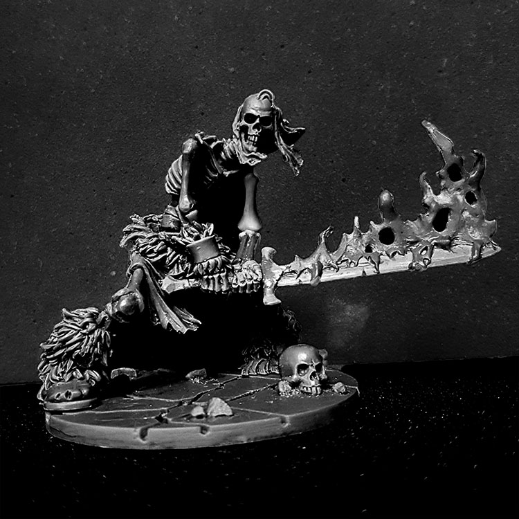 Skeleton 3-Up #07: Skeleton Barbarian with Great Weapon MASTER Skeleton 3-Up #07: Skeleton Barbarian with Great Weapon MASTER